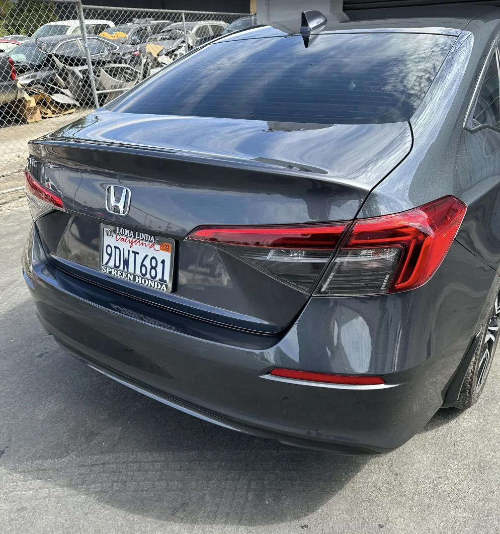 After - collision repair & auto body repair on Rear Quarter Repair - Honda Civic by Focus On Cars auto body shop